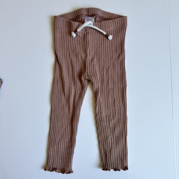 Next Baby Girl Pink Cotton Outfit 12-18 Months - Picture 8 of 14